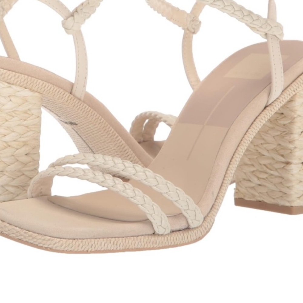 Elegant Cream Braided Women's Sandals - Dolce Vita Oro sz 6